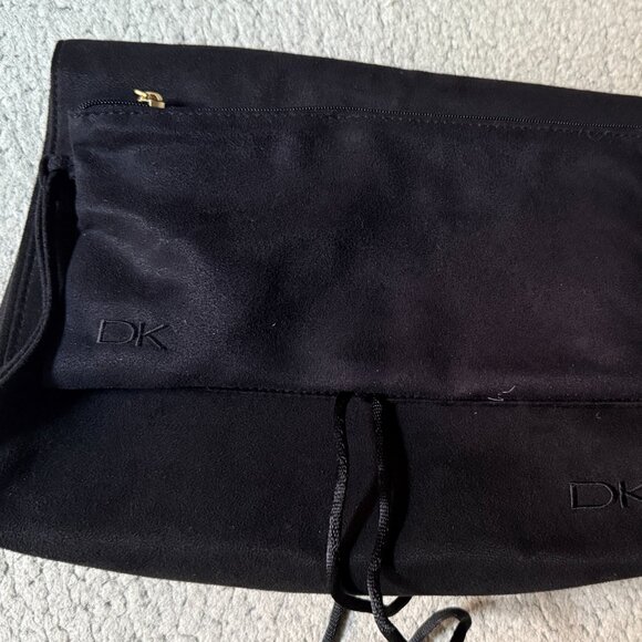 DKNY Black Makeup Pouch + internal separate mini pouch - Picture 2 of 13